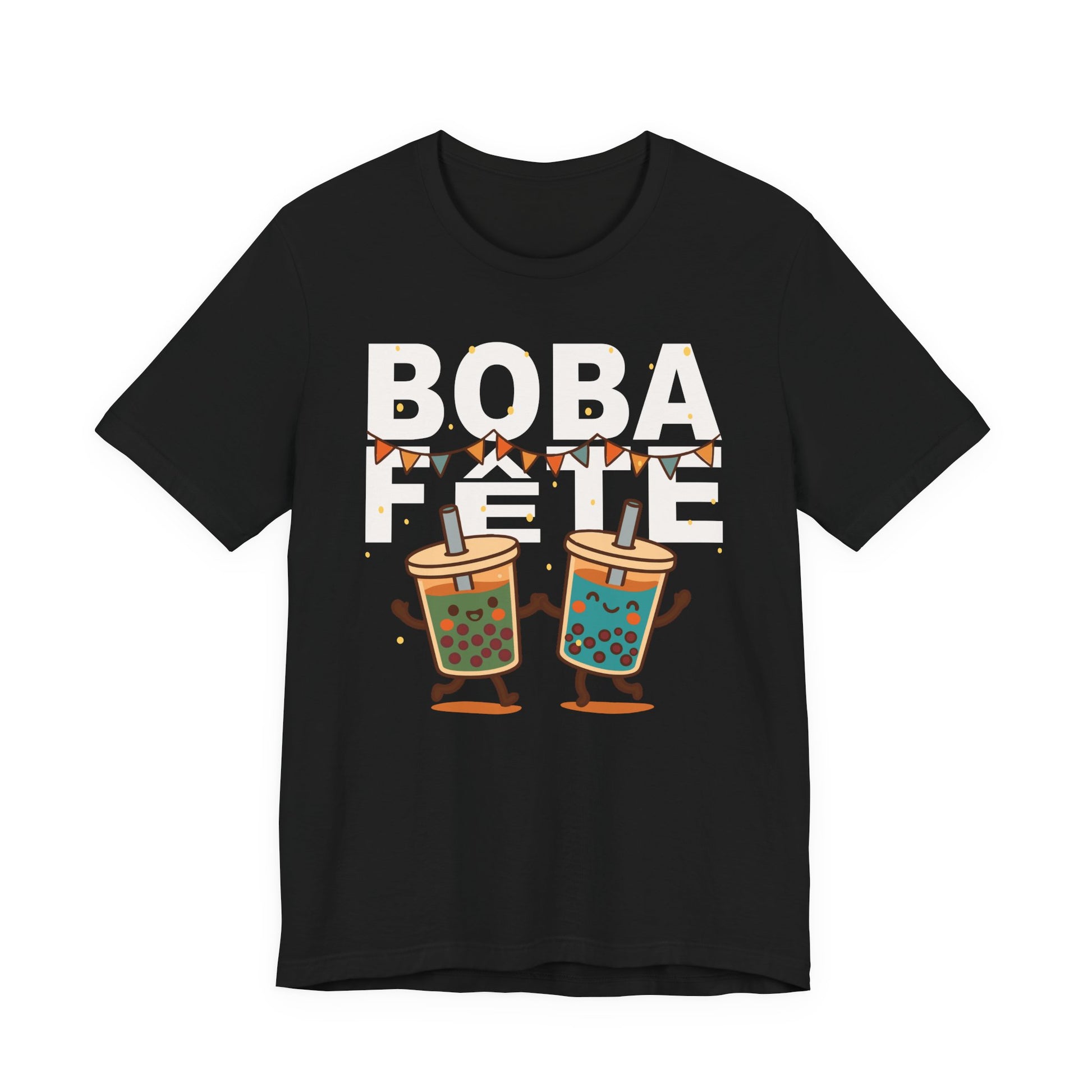 Boba Fete T-Shirt, Fun Drink Lovers Tee, Bubble Tea Party Shirt, May the Fourth Be With You, Gift for Boba Enthusiasts