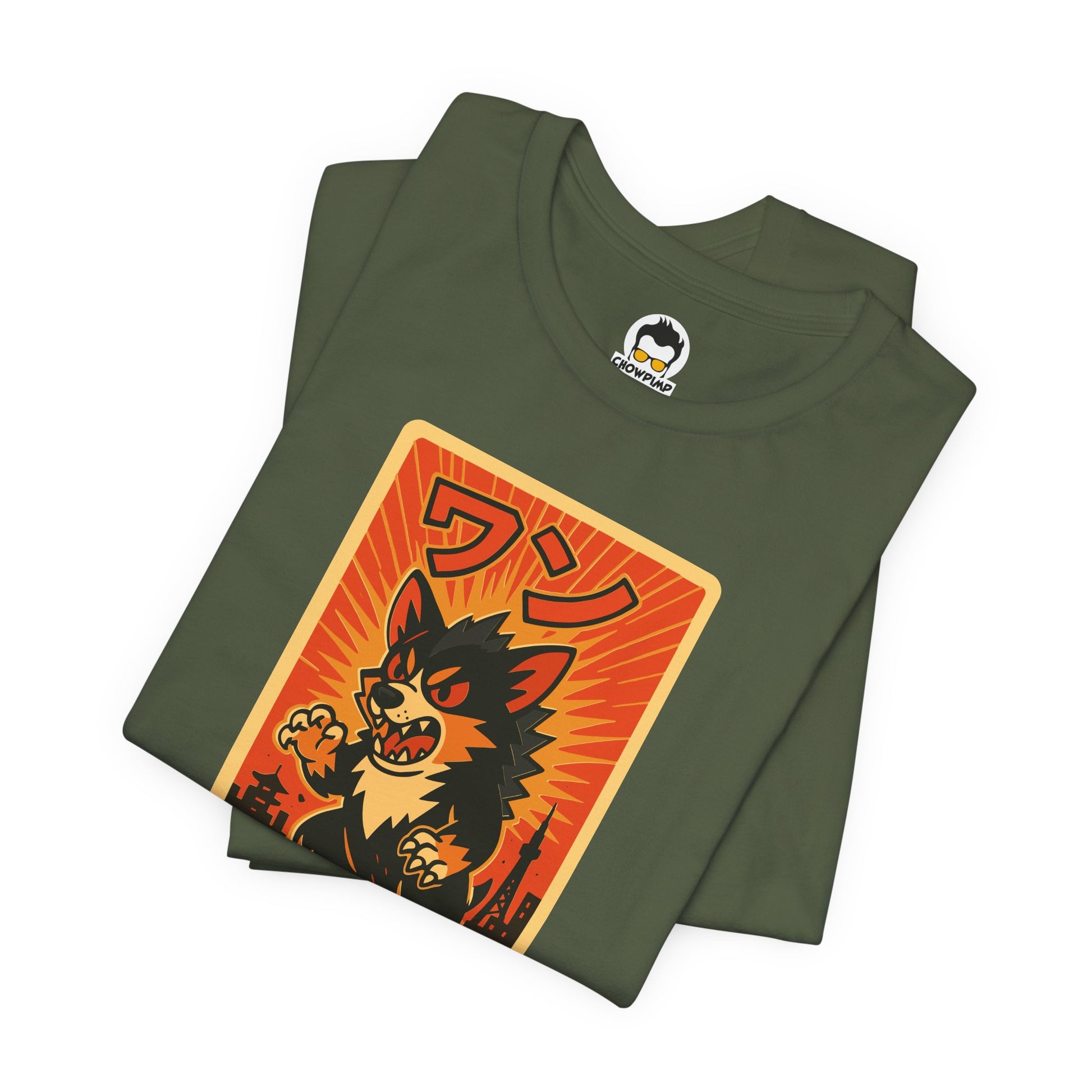KAIJU! BARK! Vintage CorgiZilla Tee