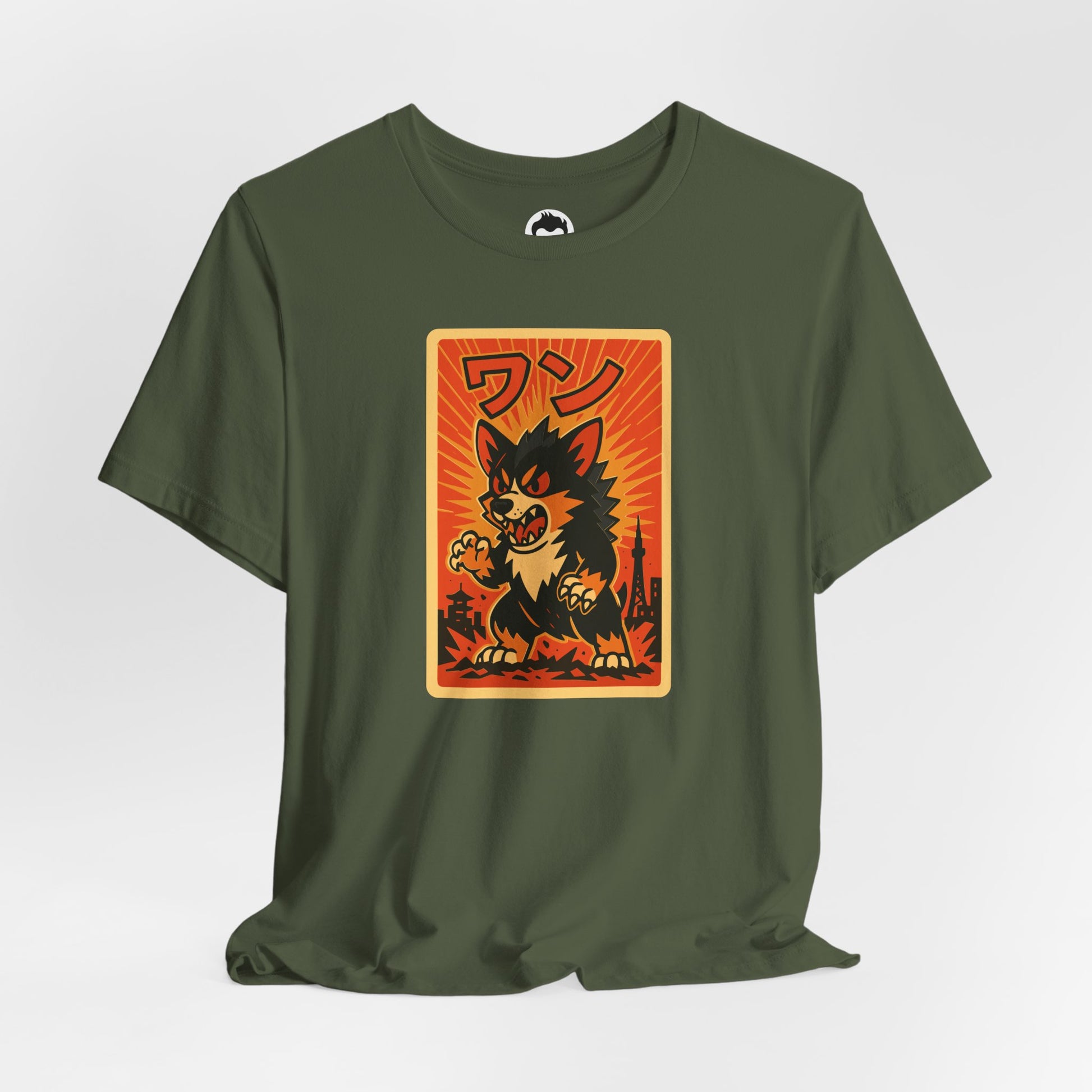 KAIJU! BARK! Vintage CorgiZilla Tee