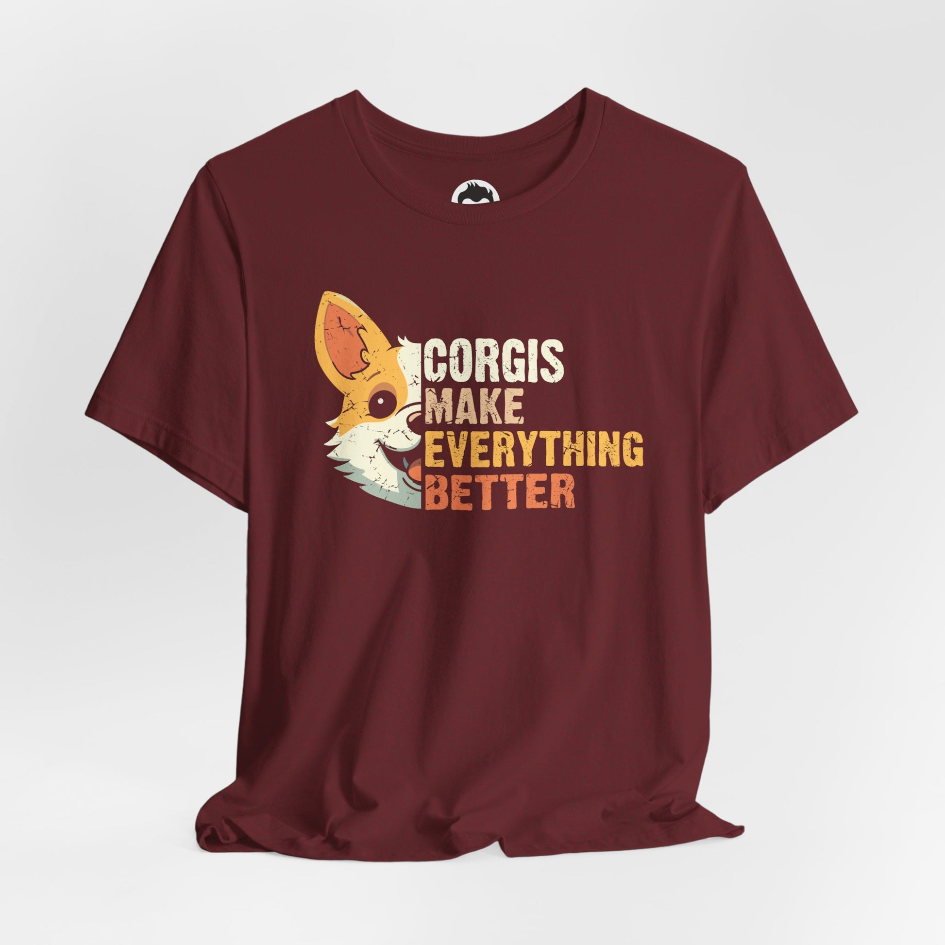 Corgis Unisex Tee - Corgis Make Everything Better Design