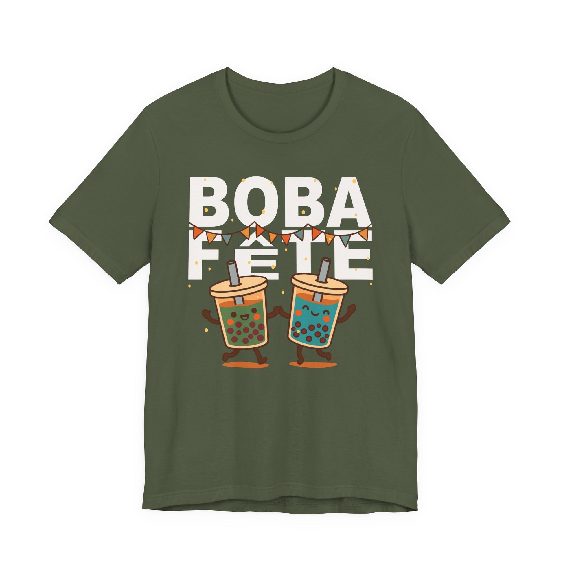 Boba Fete T-Shirt, Fun Drink Lovers Tee, Bubble Tea Party Shirt, May the Fourth Be With You, Gift for Boba Enthusiasts