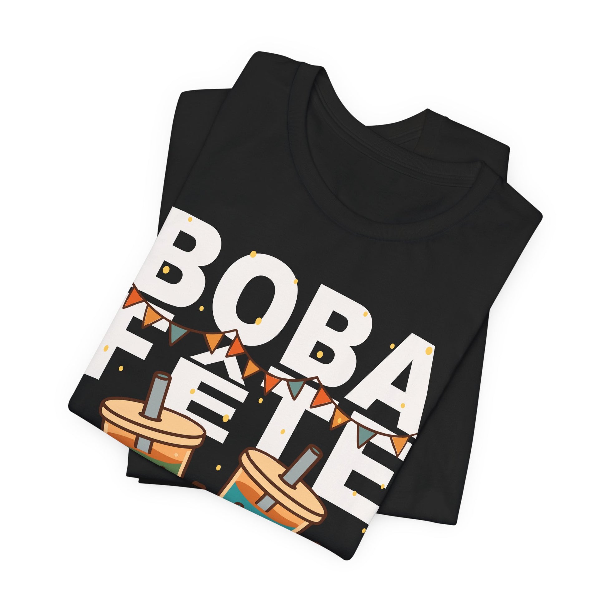 Boba Fete T-Shirt, Fun Drink Lovers Tee, Bubble Tea Party Shirt, May the Fourth Be With You, Gift for Boba Enthusiasts
